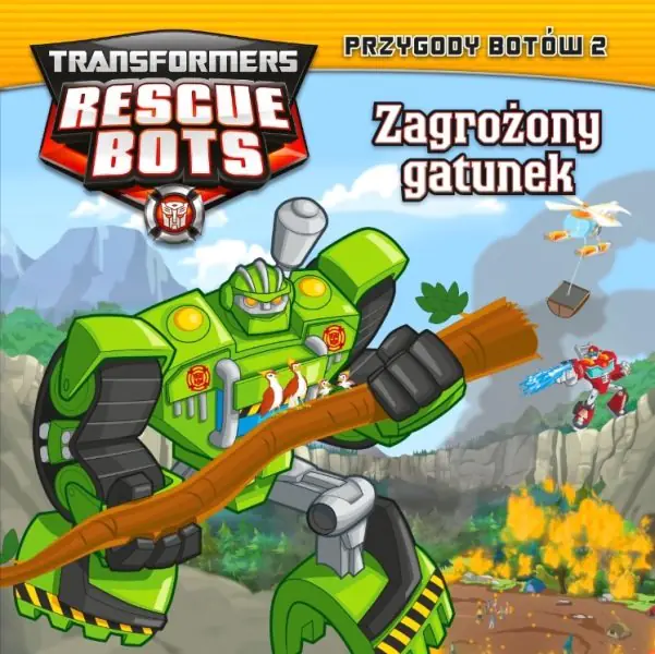 Książka - Transformers Rescue Bots Przygody Botów