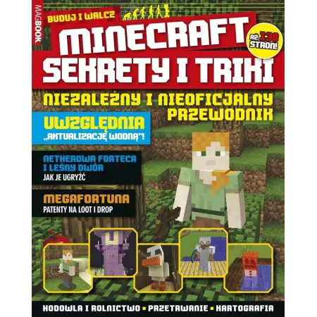 Książka - Minecraft Sekrety i triki Buduj i walcz