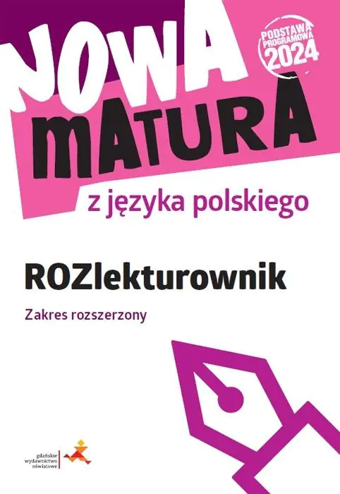 Książka - Nowa matura z języka polskiego. ROZlekturownik. Zakres rozszerzony