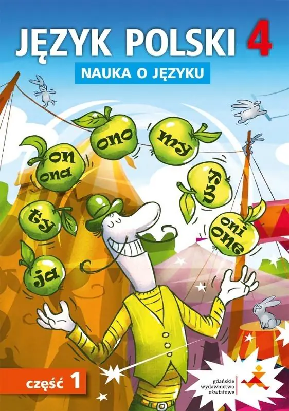 Książka - Język polski 4. Nauka o języku do nowej szkoły podstawowej. Część 1