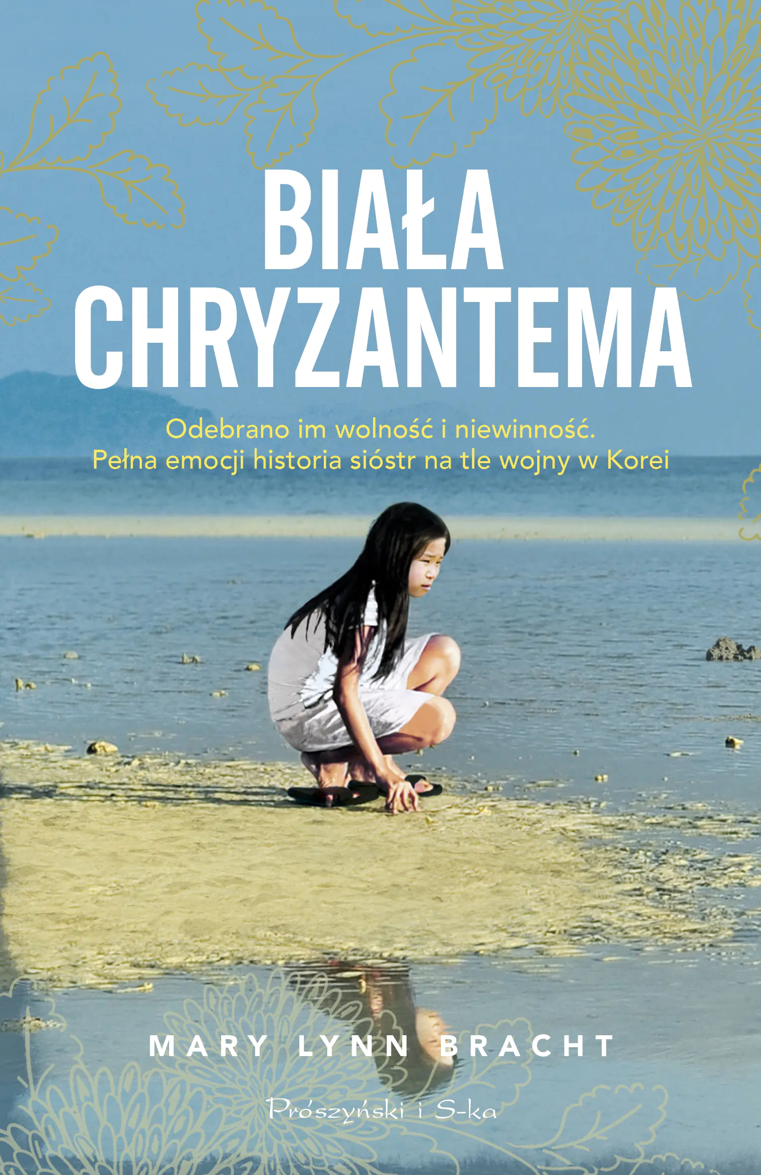 Książka - Biała chryzantema
