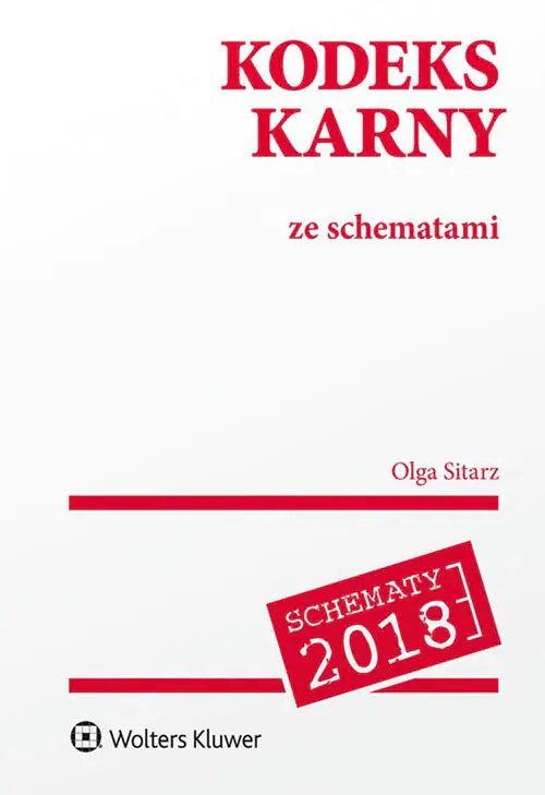 Książka - Kodeks karny ze schematami
