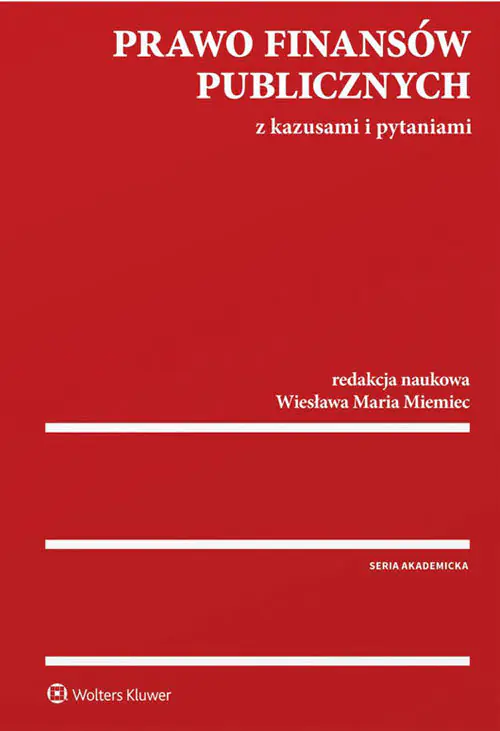 Książka - Prawo finansów publicznych z kazusami i pytaniami