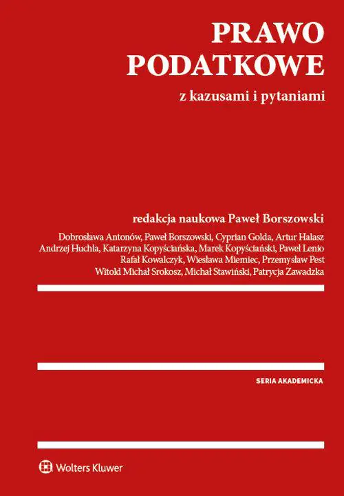 Książka - Prawo podatkowe z kazusami i pytaniami