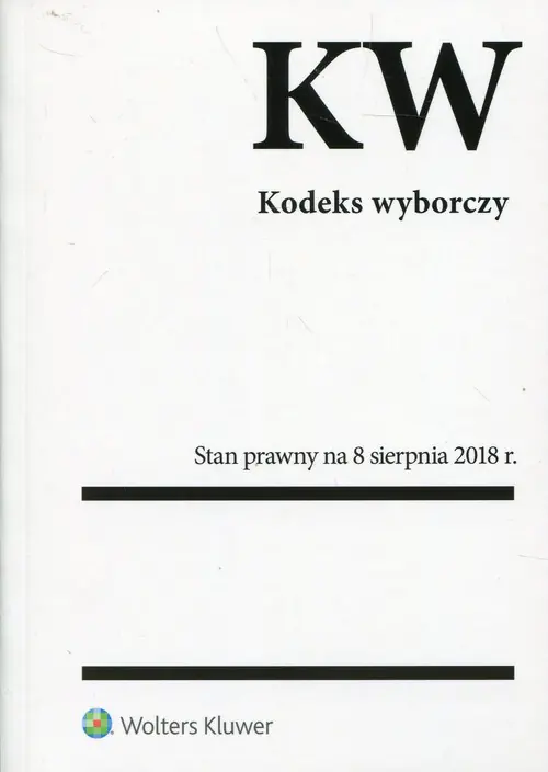 Książka - Kodeks wyborczy
