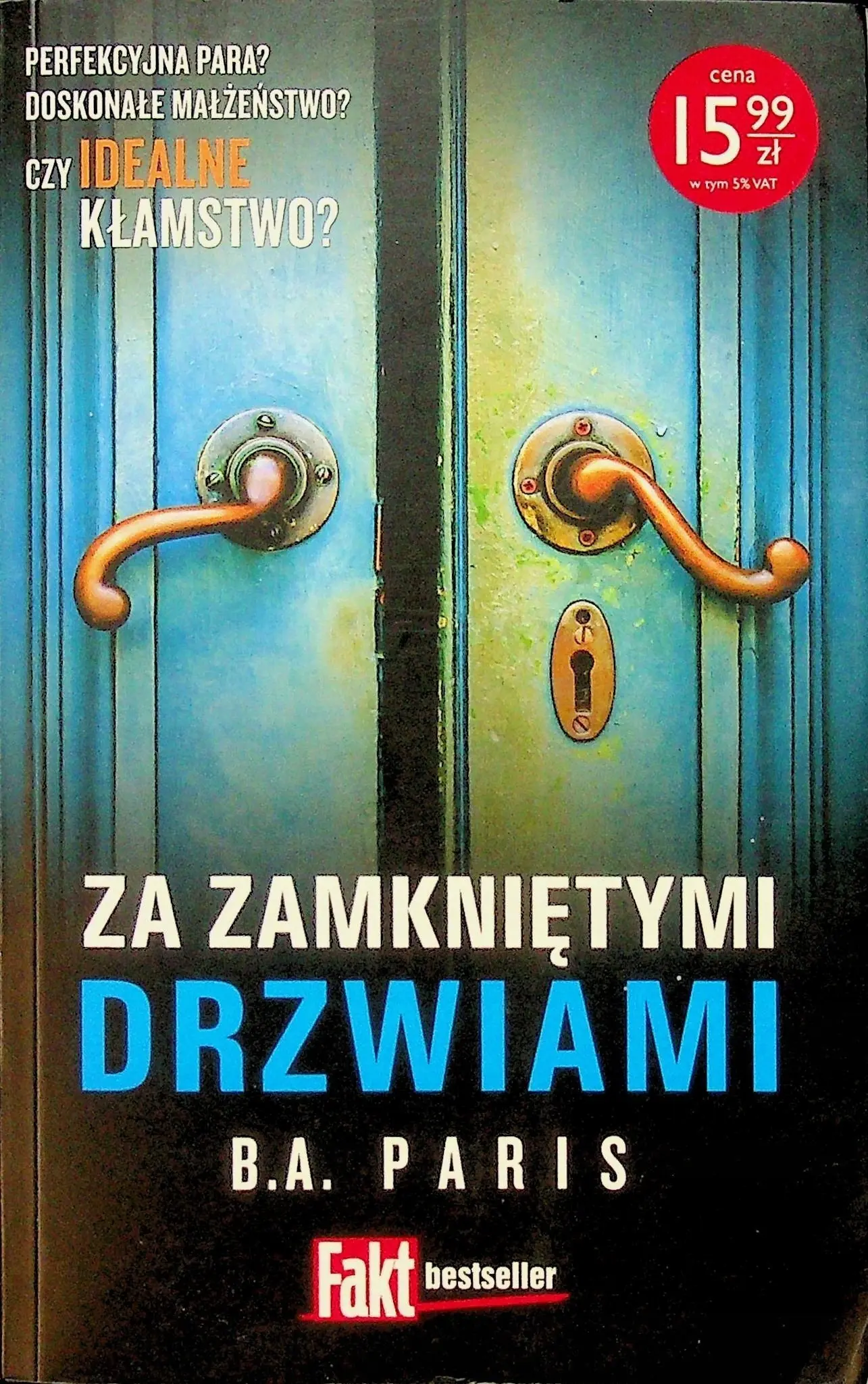 Książka - Za zamkniętymi drzwiami