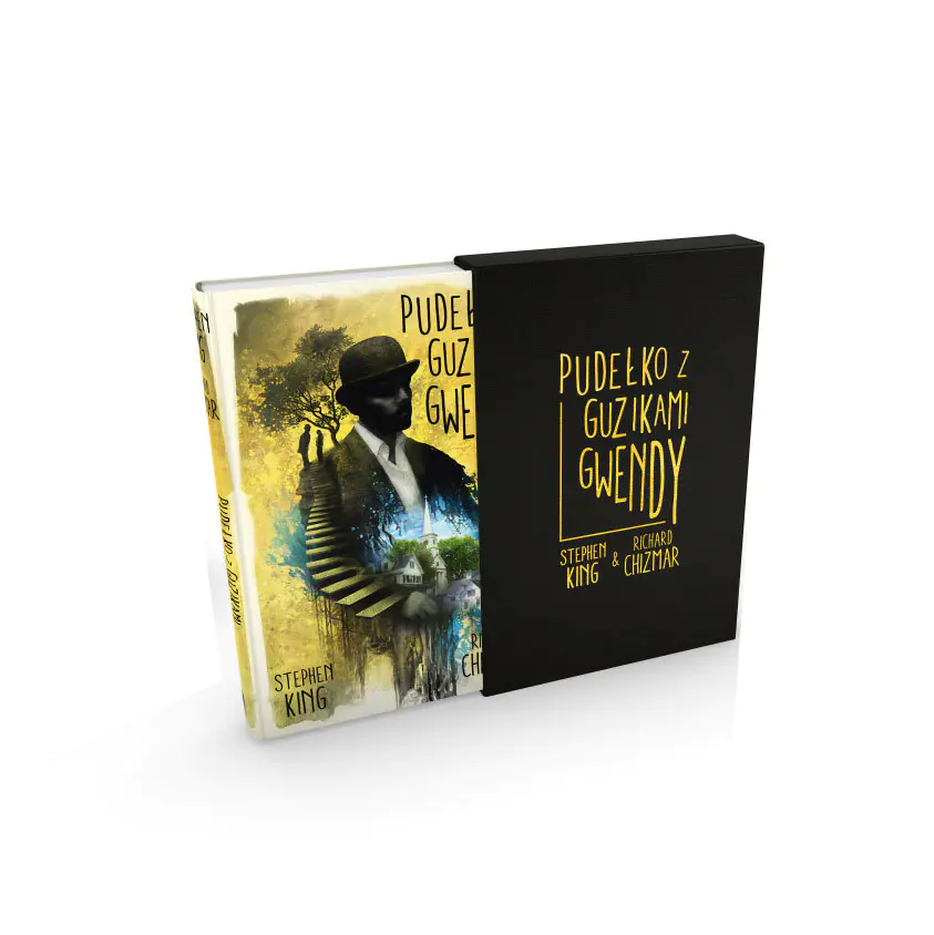Książka - Pudełko z guzikami Gwendy + etui