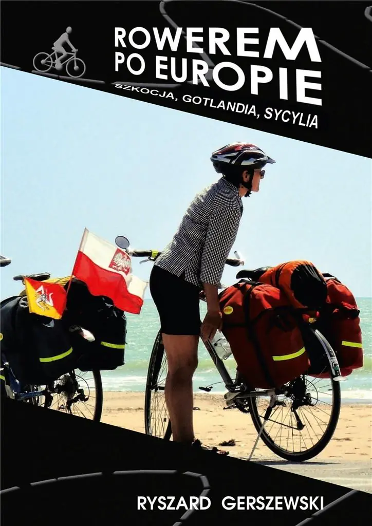 Książka - Rowerem po Europie. Szkocja, Gotlandia, Sycylia