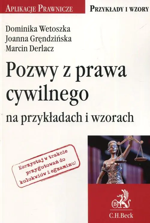 Książka - Pozwy z prawa cywilnego na przykładach i wzorach