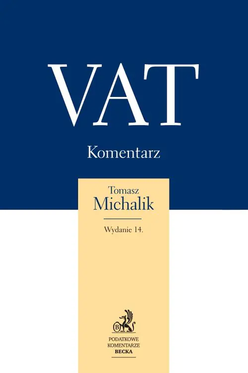 Książka - VAT Komentarz 2018