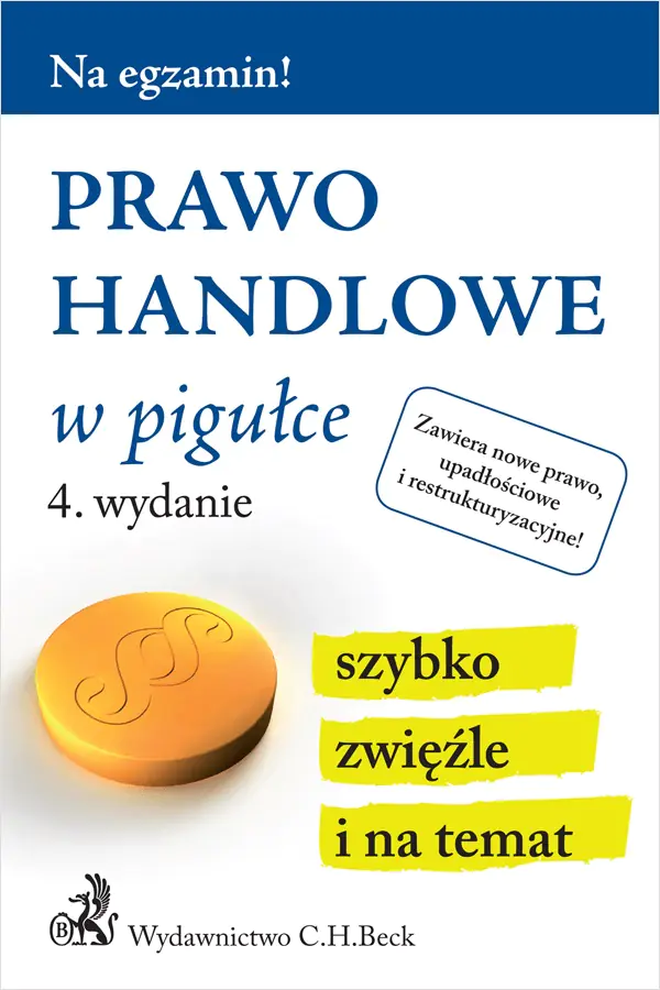 Książka - Prawo handlowe w pigułce