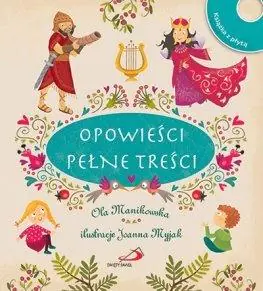 Książka - Opowieści pełne treści + CD