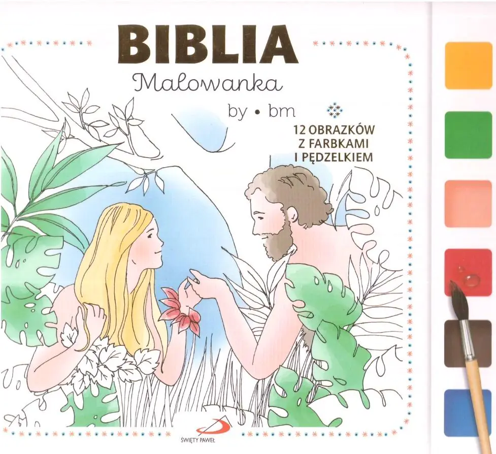 Książka - Biblia malowanka