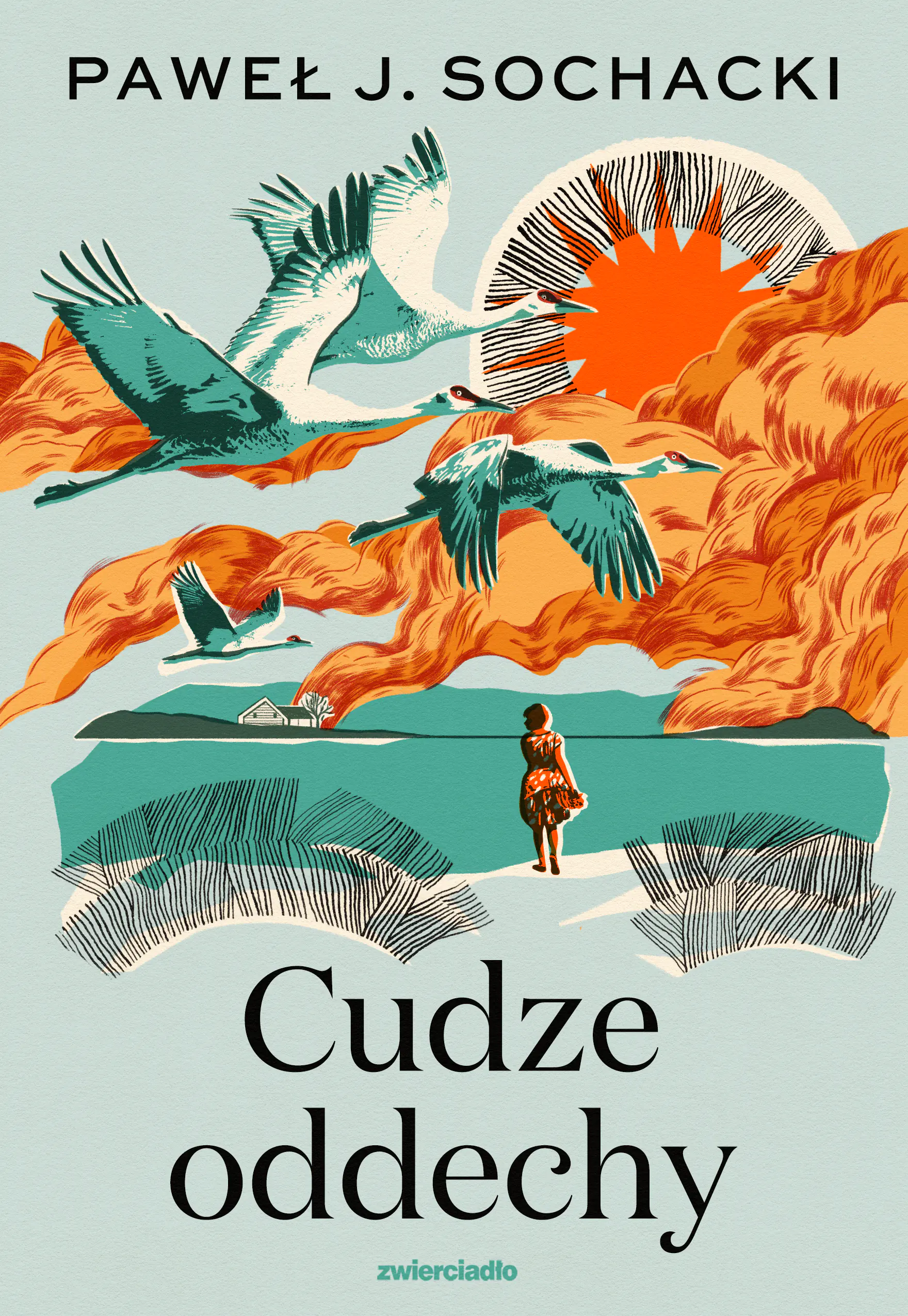 Książka - Cudze oddechy (barwione brzegi)