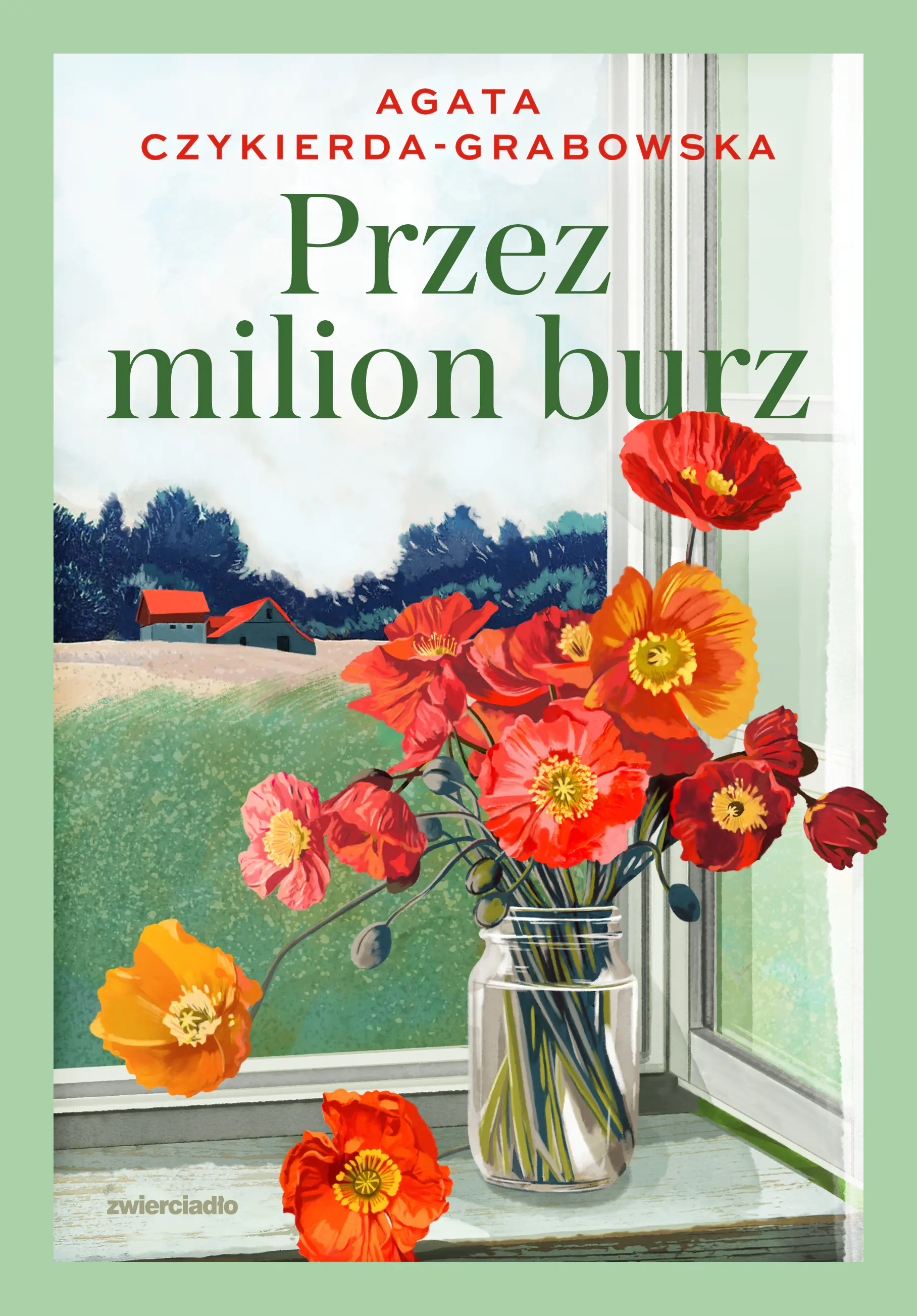 Książka - Przez milion burz (barwione brzegi)