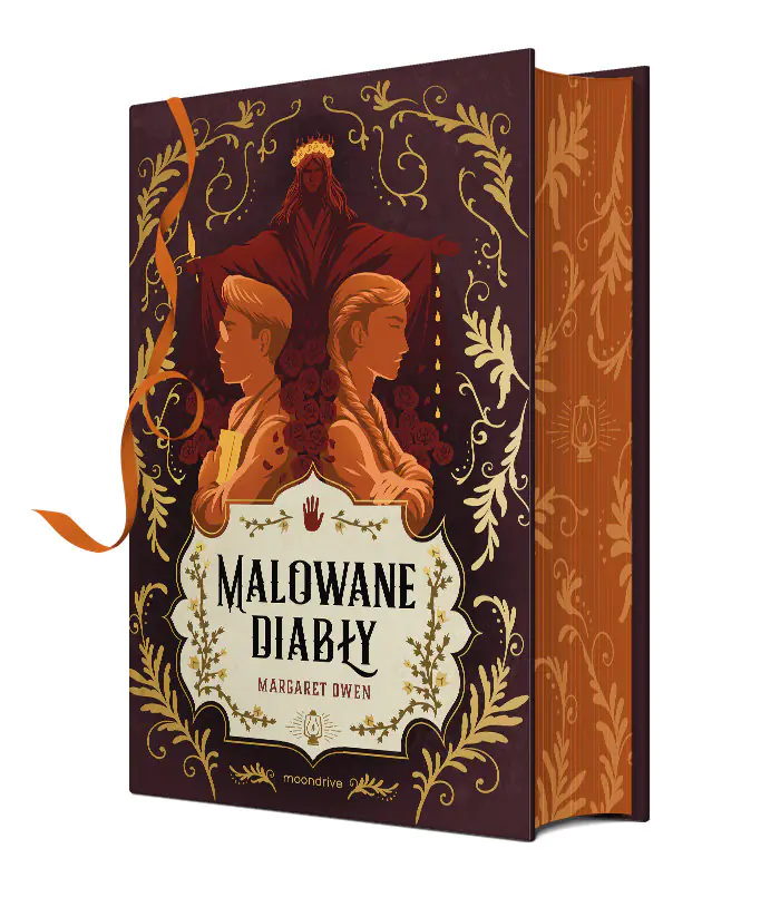 Książka - Malowane diabły. Wydanie specjalne (barwione brzegi)