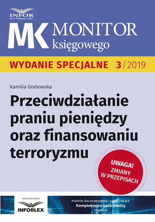 Książka - Przeciwdziałanie praniu pieniędzy oraz finansowaniu terroryzmu