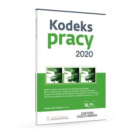 Książka - Kodeks Pracy 2020