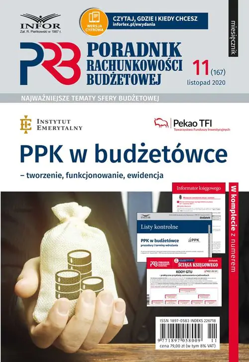 Książka - PPK w budżetówce - tworzenie, funkcjonowanie, ewidencja