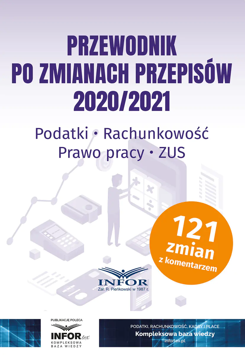 Książka - Przewodnik po zmianach przepisów 2020/2021