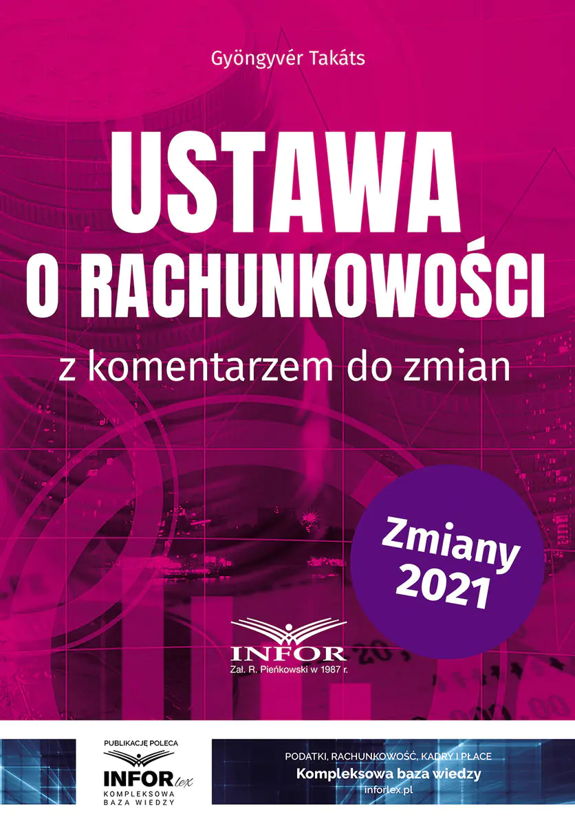Książka - Ustawa o rachunkowości z komentarzem do zmian