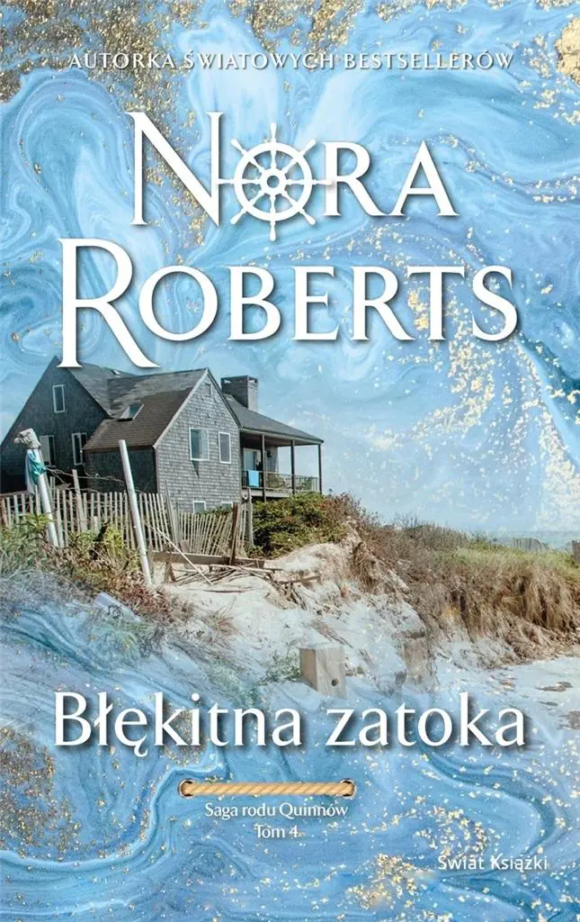 Książka - Błękitna zatoka. Saga rodu Quinnów. Tom 4