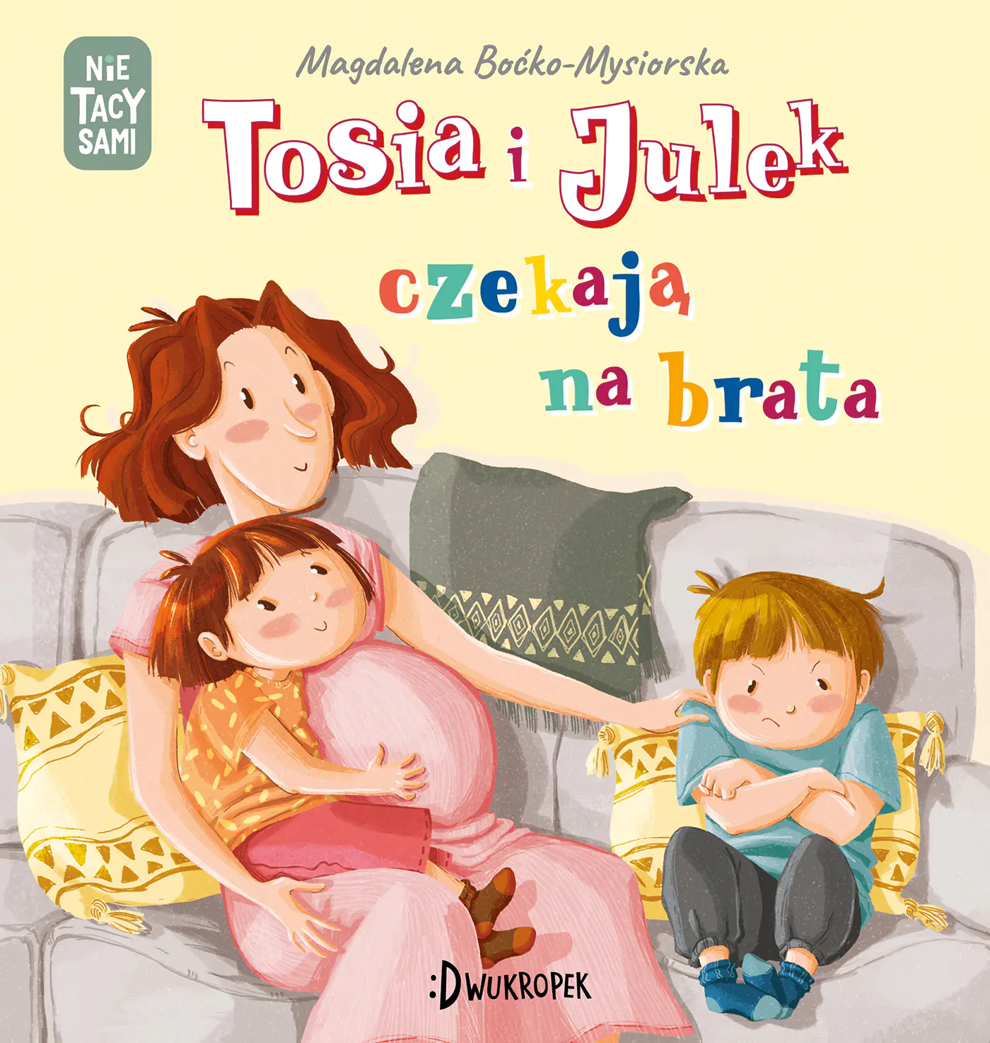 Książka - Tosia i Julek czekają na brata