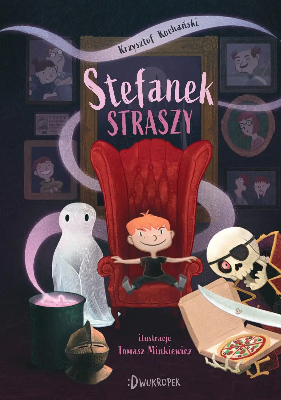 Książka - Stefanek straszy