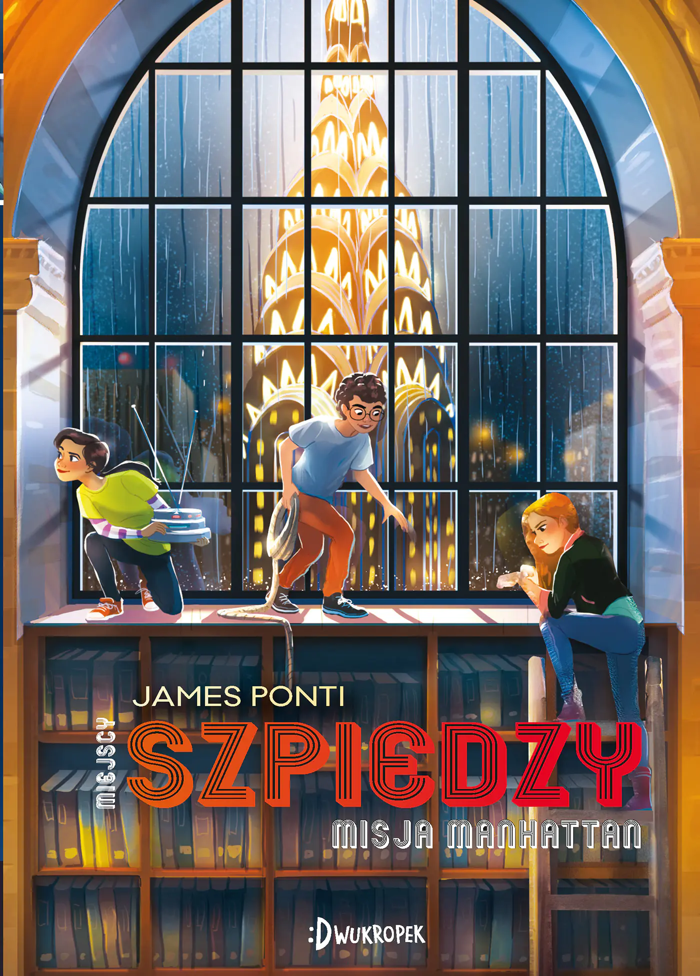 Książka - Misja Manhattan. Miejscy Szpiedzy. Tom 5