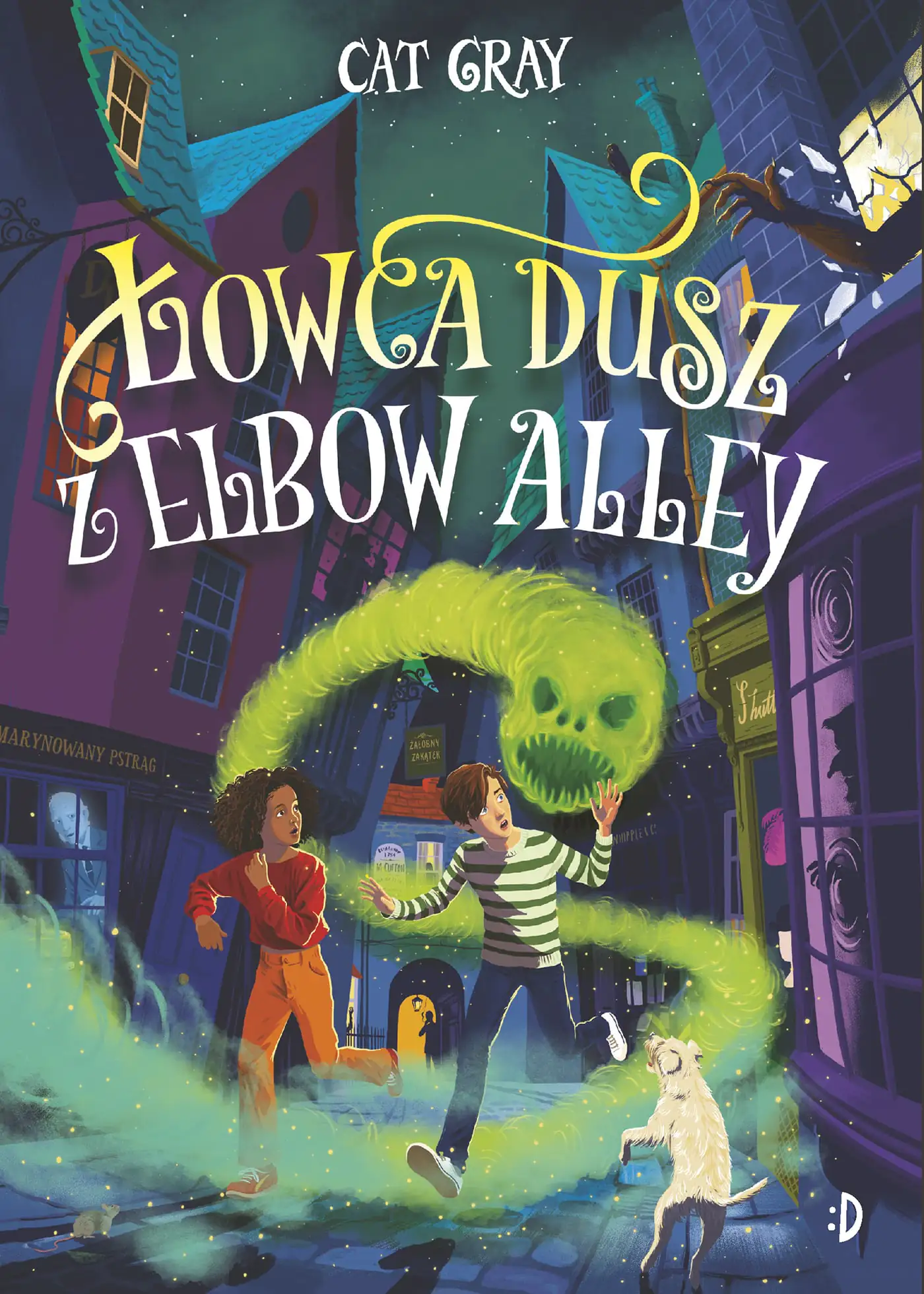 Książka - Łowca dusz z Elbow Alley