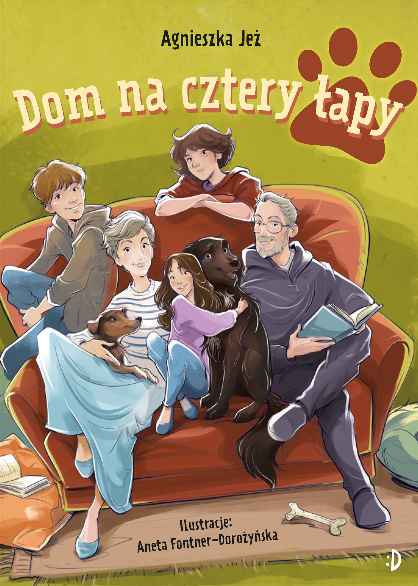 Książka - Dom na cztery łapy
