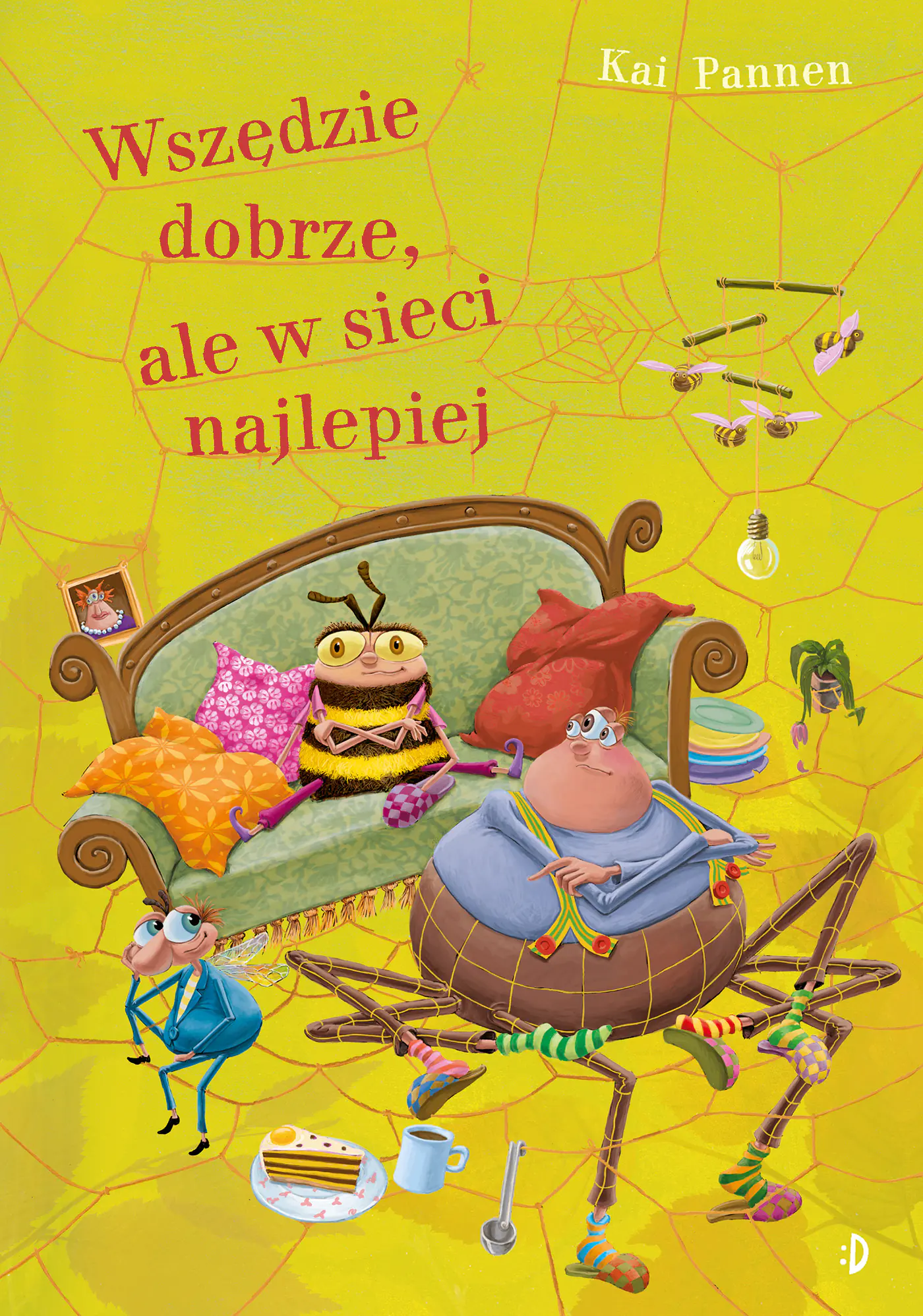 Książka - Wszędzie dobrze, ale w sieci najlepiej. Pająk i mucha. Tom 8