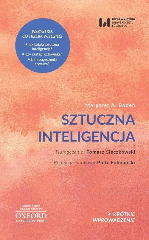 Książka - Sztuczna inteligencja