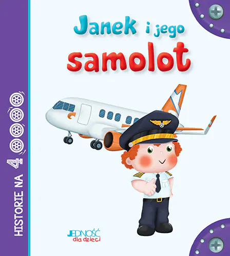 Książka - Historie na 4 kółkach. Janek i jego samolot