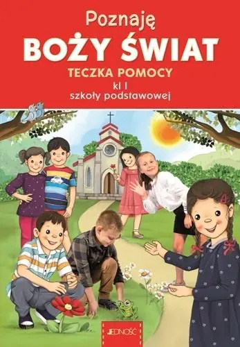 Książka - Poznaję Boży świat. Teczka pomocy do religii dla klasy 1 + CD. Szkoła Podstawowa