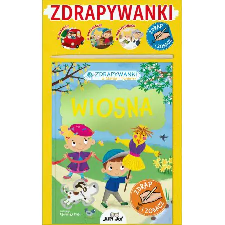 Wiosna. Zdrapywanki z Manią i Tyniem