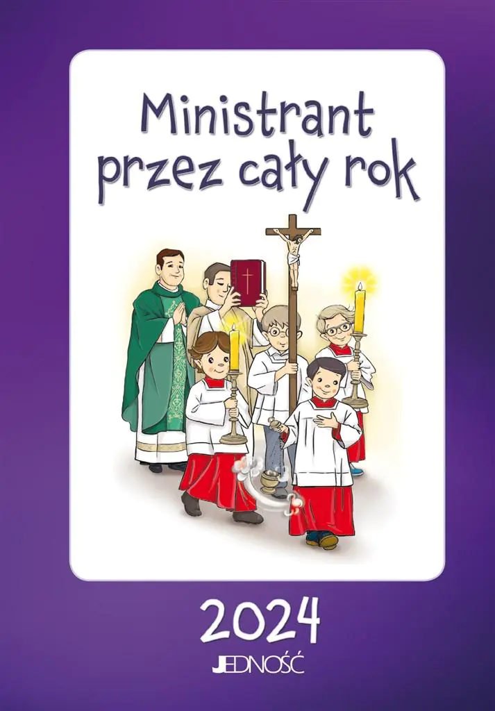 Książka - Ministrant przez cały rok 2024