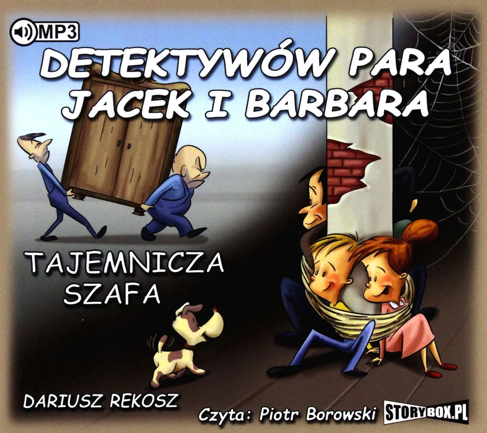 Książka - Tajemnicza szafa. Detektywów para - Jacek i Barbara. Tom 1