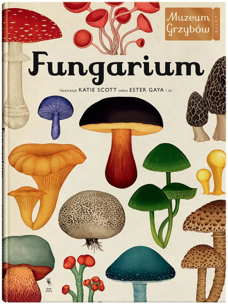 Książka - Fungarium. Muzeum Grzybów