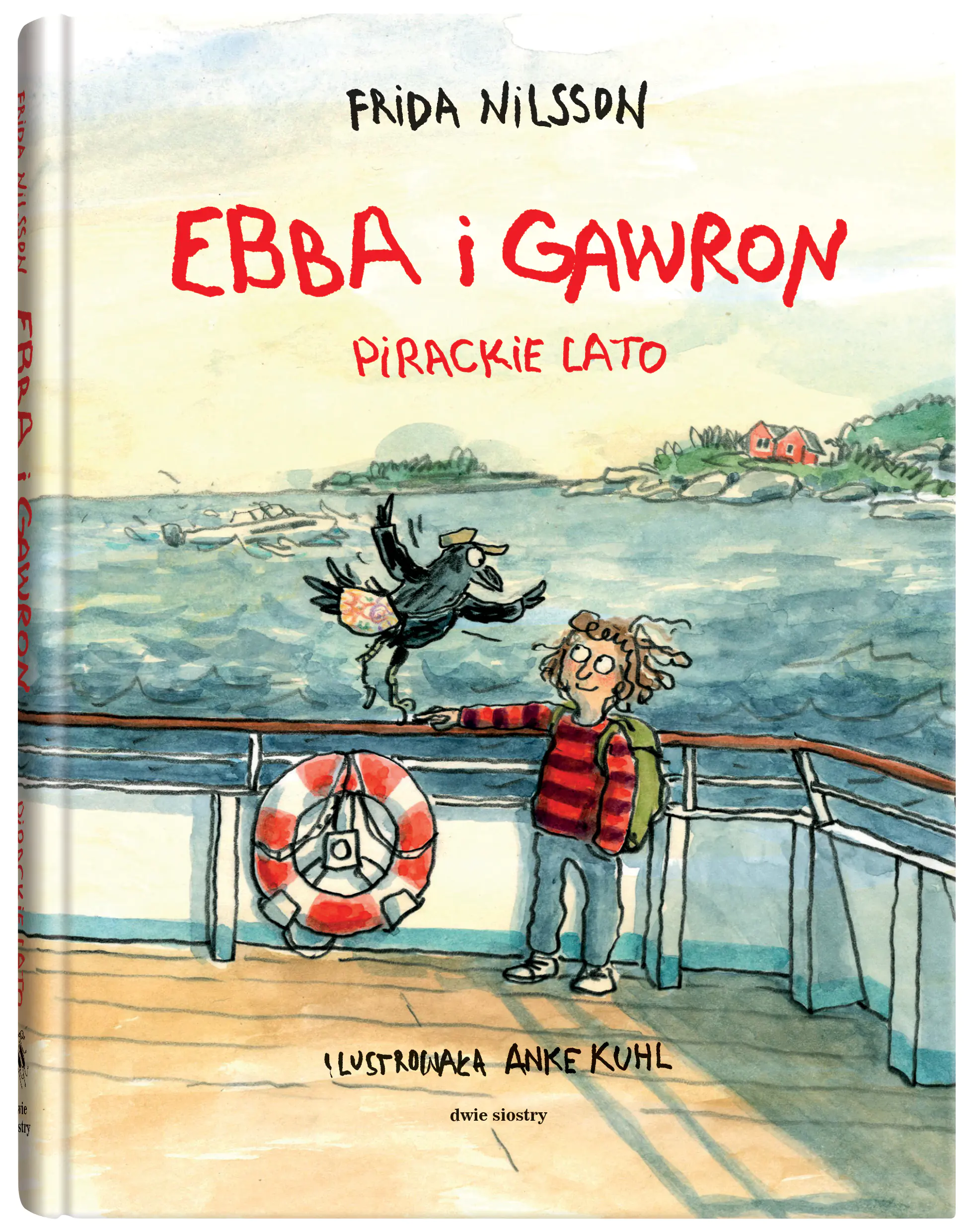 Książka - Ebba i Gawron. Pirackie lato
