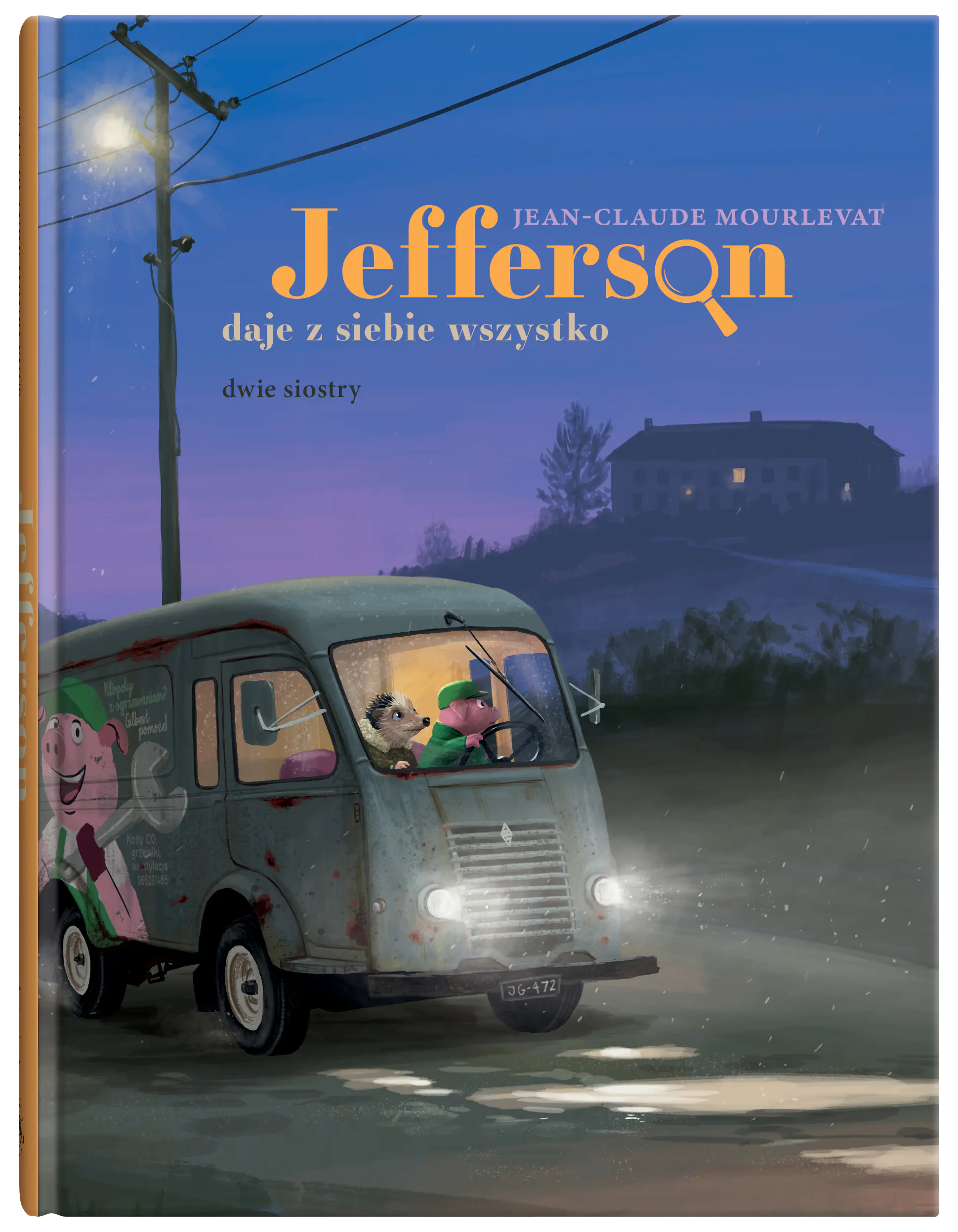 Książka - Jefferson daje z siebie wszystko