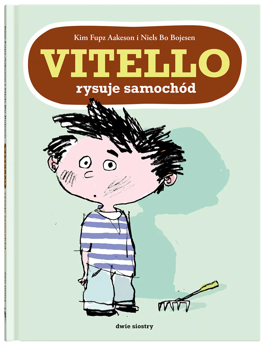 Książka - Vitello. Vitello rysuje samochód