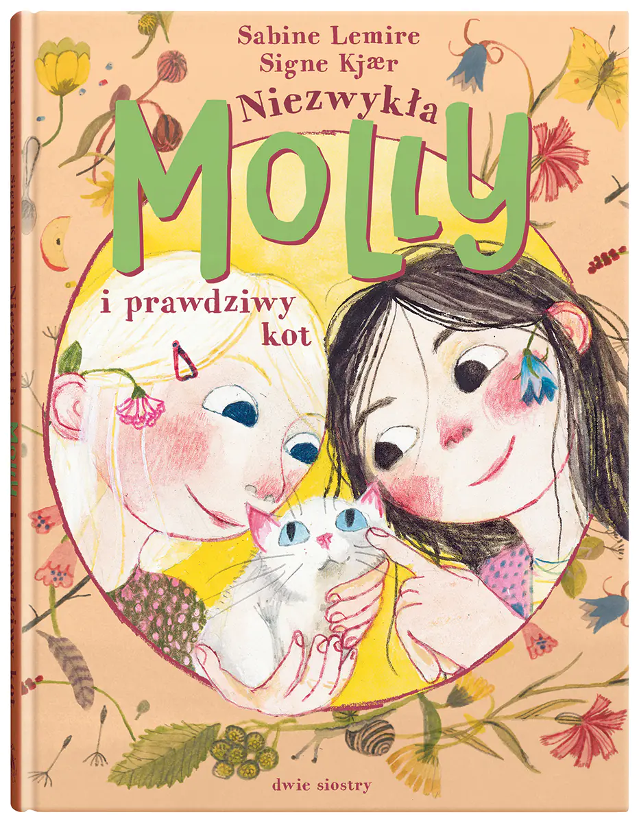 Książka - Niezwykła Molly i prawdziwy kot