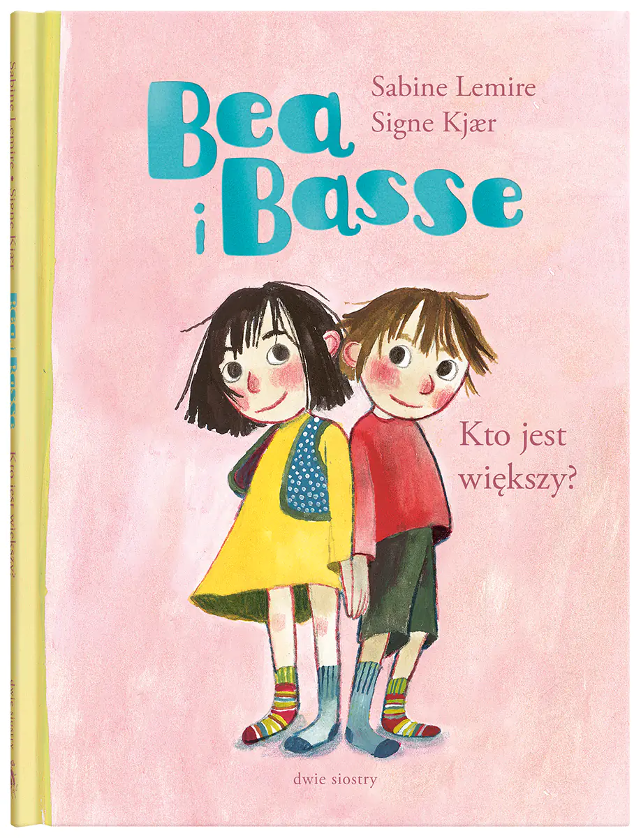 Książka - Bea i Basse. Kto jest większy?