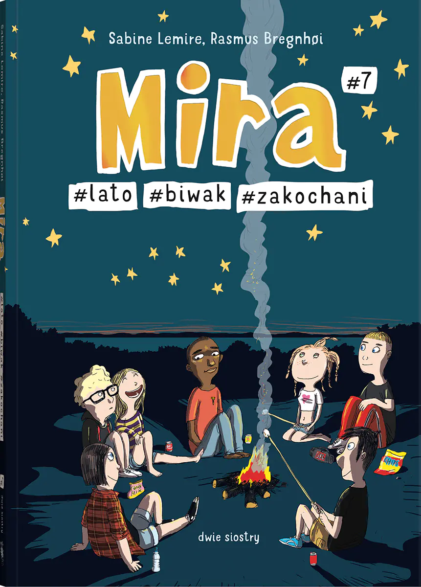 Książka - Mira #7. #lato #biwak #zakochani