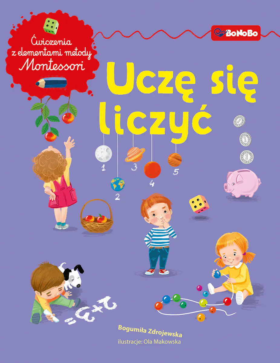 Książka - Uczę się liczyć. Ćwiczenia z elementami metody Montessori