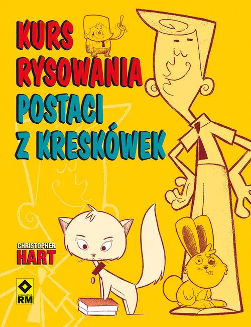 Książka - Kurs rysowania postaci z kreskówek