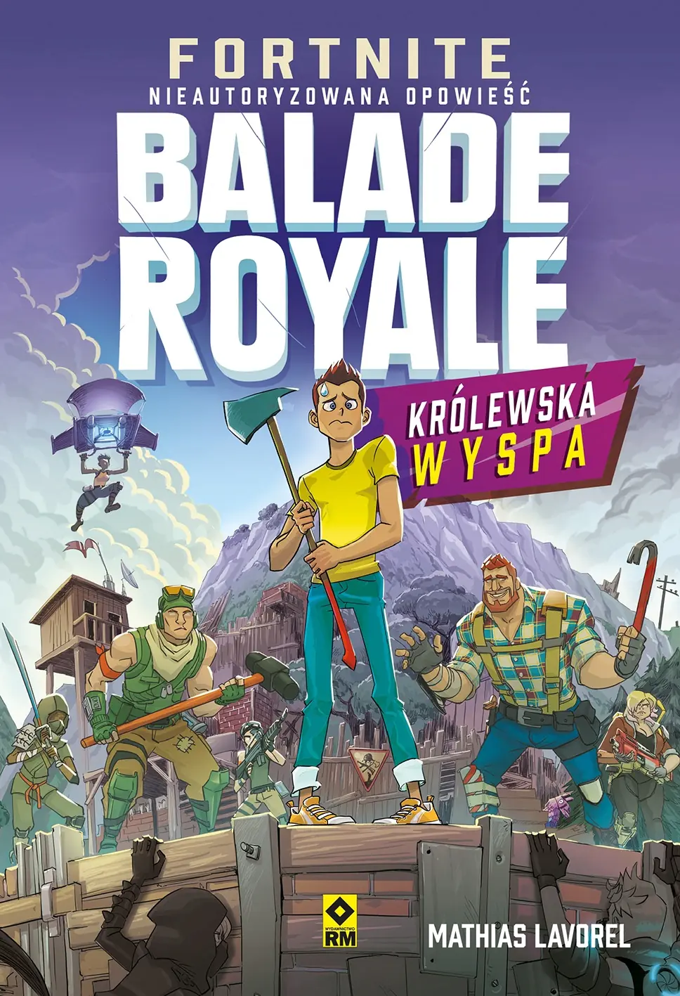 Książka - Królewska wyspa. Fortnite Ballade Royale