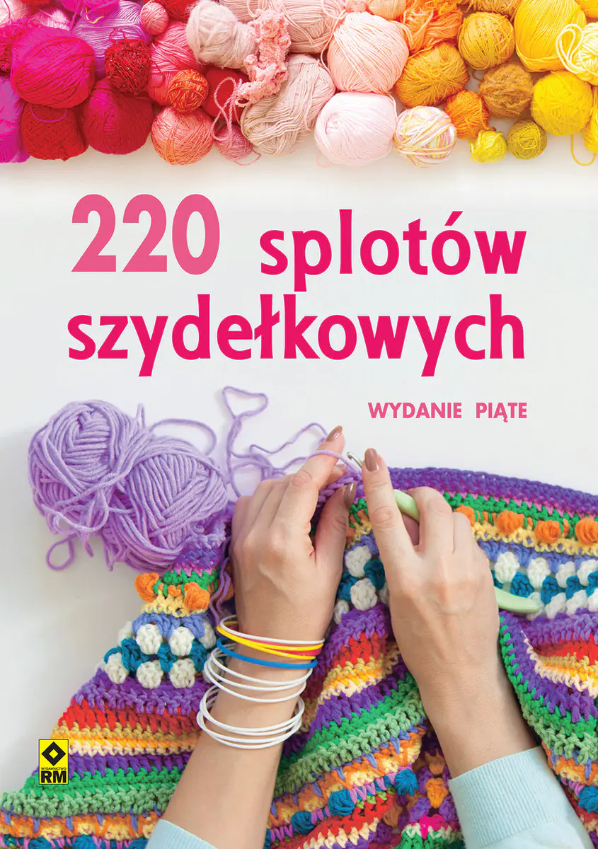 Książka - 220 splotów szydełkowych