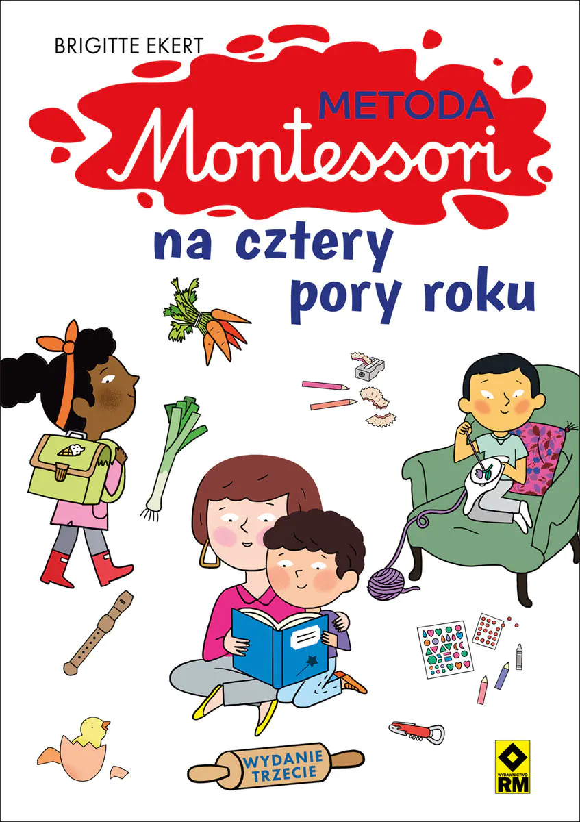 Książka - Metoda Montessori na cztery pory roku